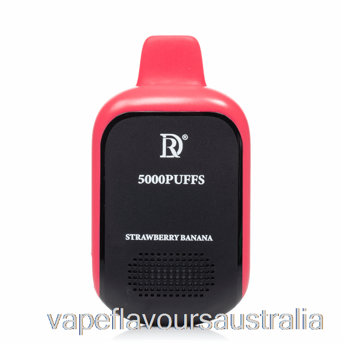 Vape Nicotine Australia Death Row QR5000 Disposable Strawberry Banana